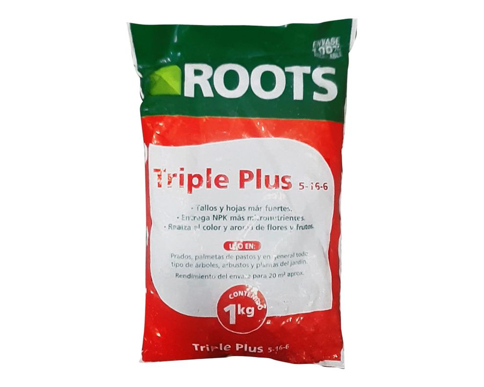 Fertilizante triple plus 1kg Roots-0