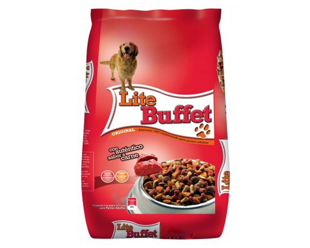 Alimento perro 3 kg Original carne Lite Buffet-0
