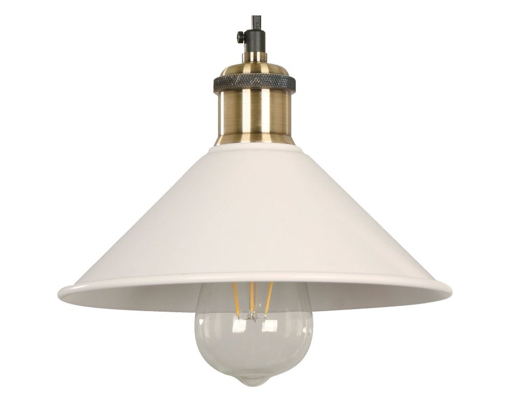 Aplique 1L E27 linz blanco Abitare-1