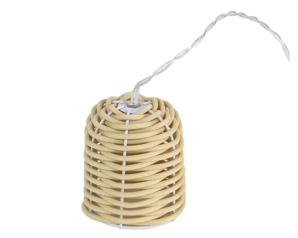 Guirnalda LED rattan 8L-1