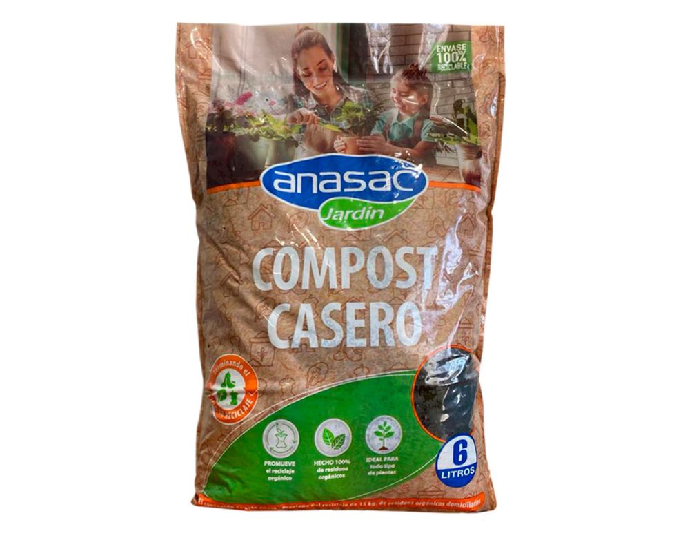 Sustrato 6 litros HomeCompost Anasac.-0