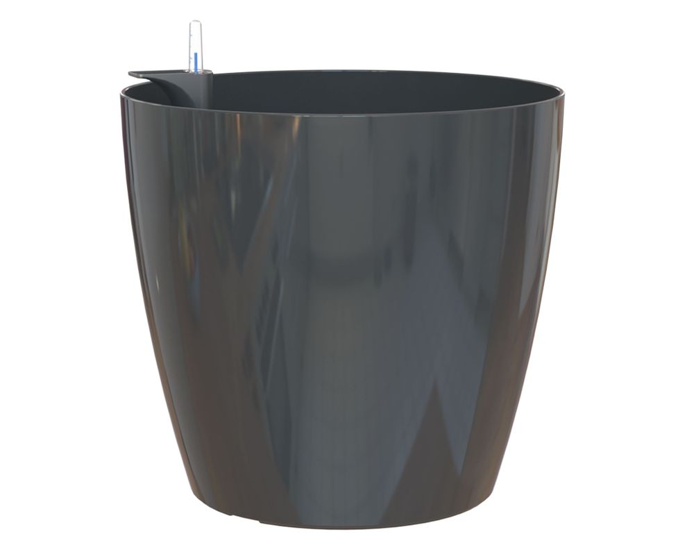 Maceta auto regable 36 cm San remo antracita-0