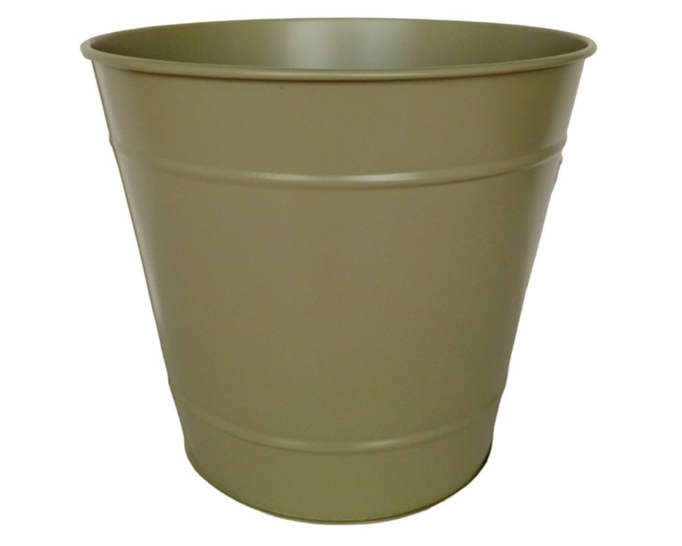 Maceta 18.5 cm Básica verde grisáceo-0