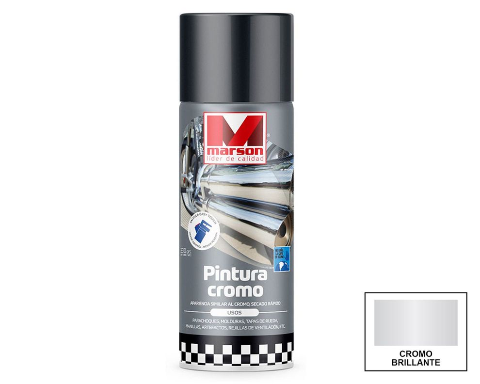 Pintura spray cromo Marson-0