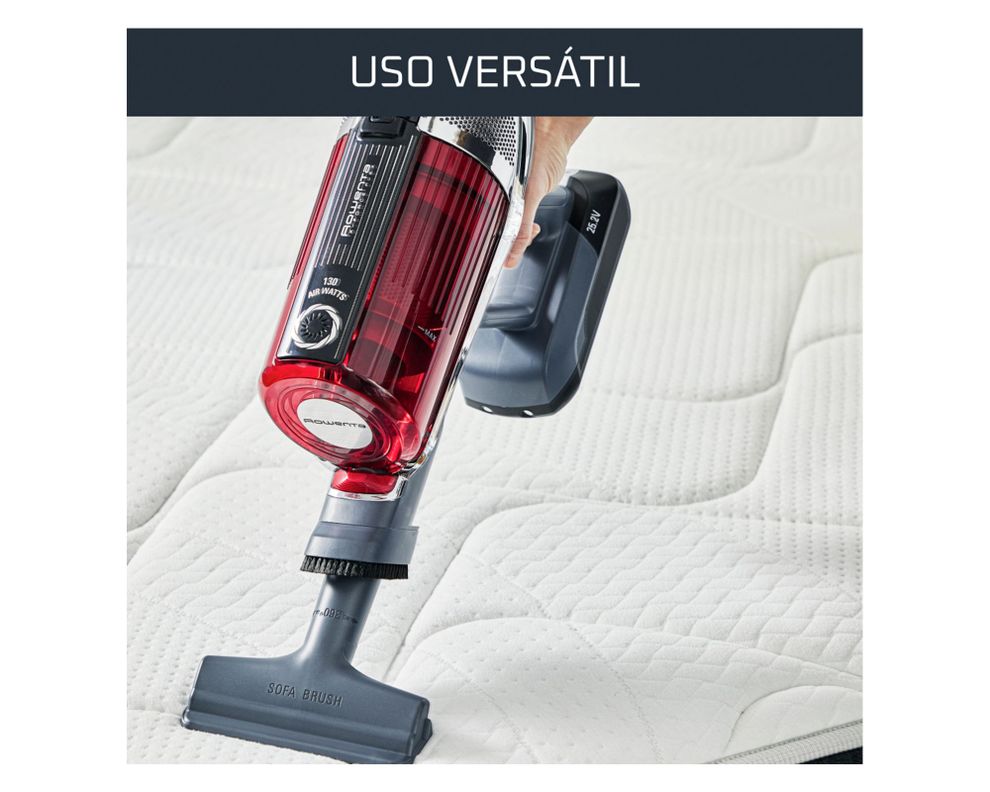 Aspiradora vertical inalámbrica X-Force rojo 130W-2