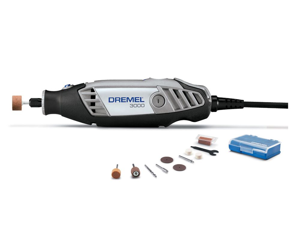 Multipropósito 120W 3000 + 10 accesorios Dremel-0