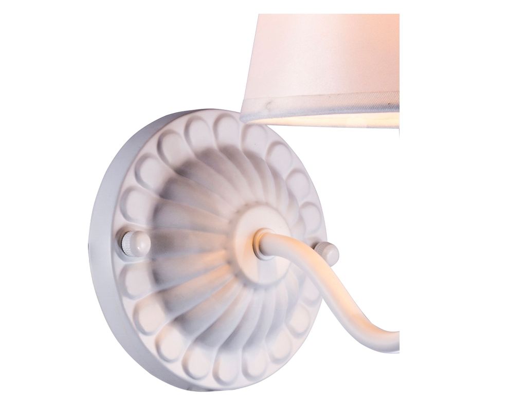 Aplique 1L E14 Pantalla blanco Abitare-2