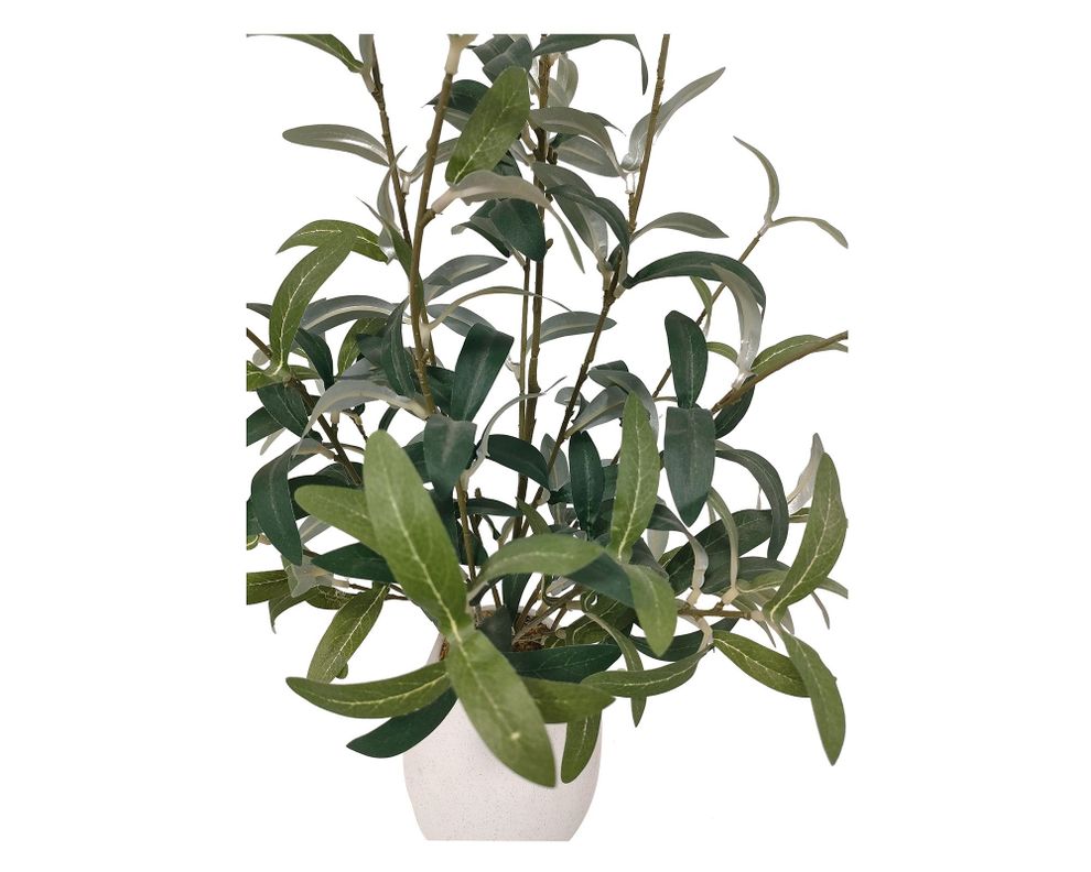Planta artificial con maceta Oliva-1