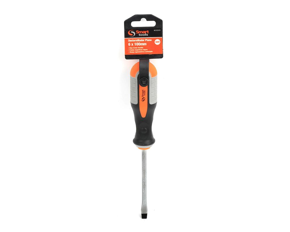 Destornillador punta paleta 6x100 mm Smart-0