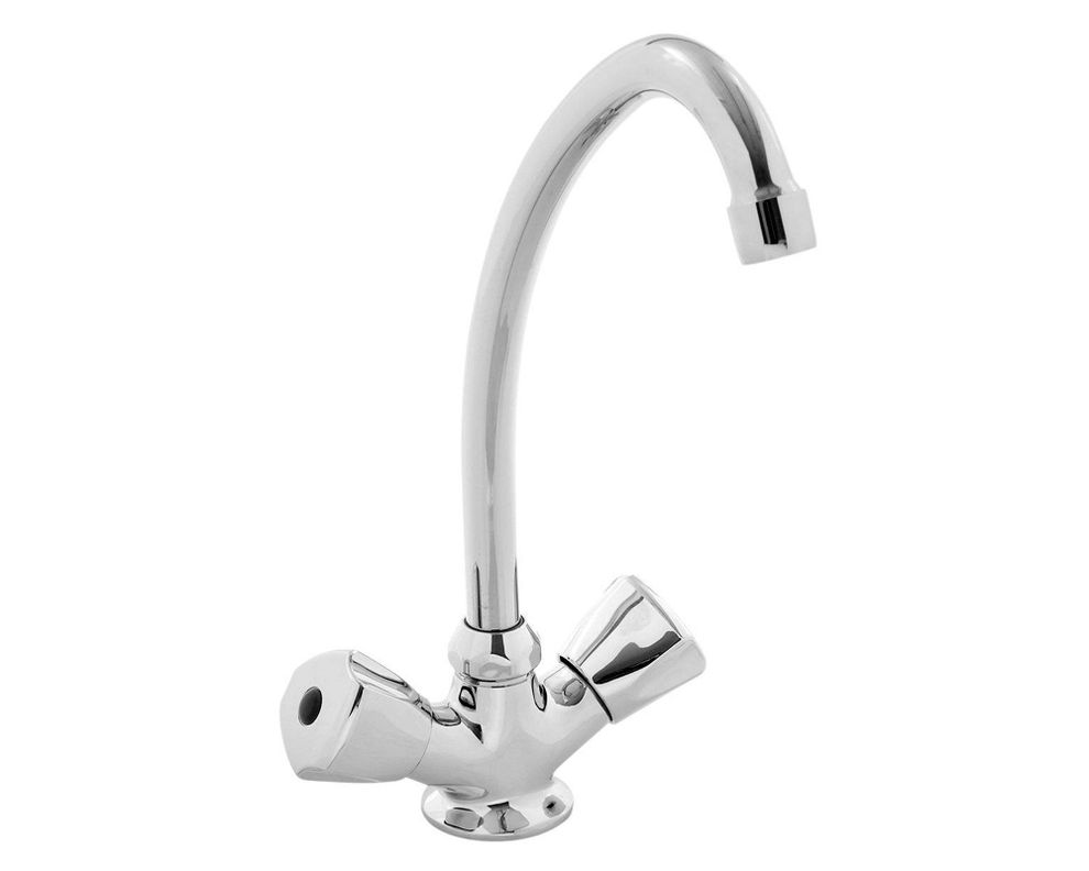 Monoblock lavaplatos rapel cromo Nibsa-0
