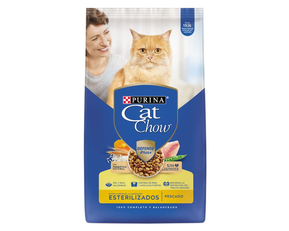 Alimento seco gatos 1 kg esterilizado Cat Chow-1