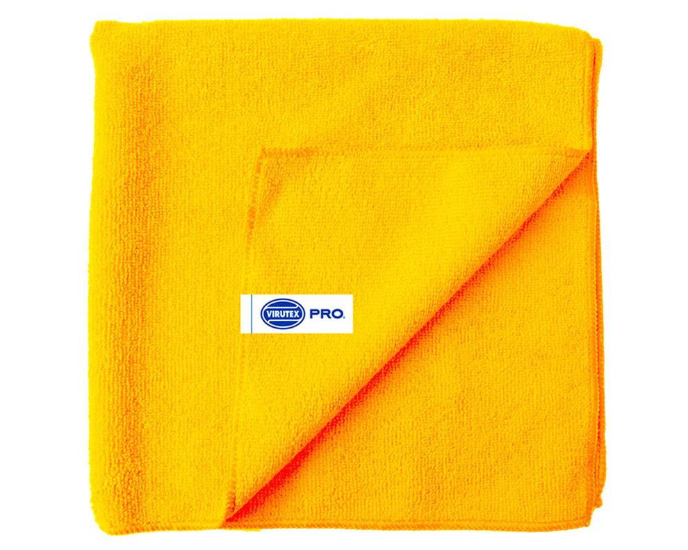 Paño multiuso Microfibra amarillo 40x40 cm 5 unidades-0