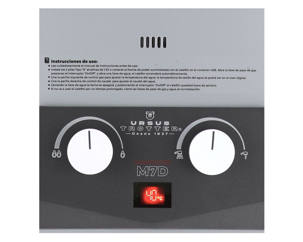 Calefont Komfortek UT M7-D 7 lt tiro natural gas natural-2