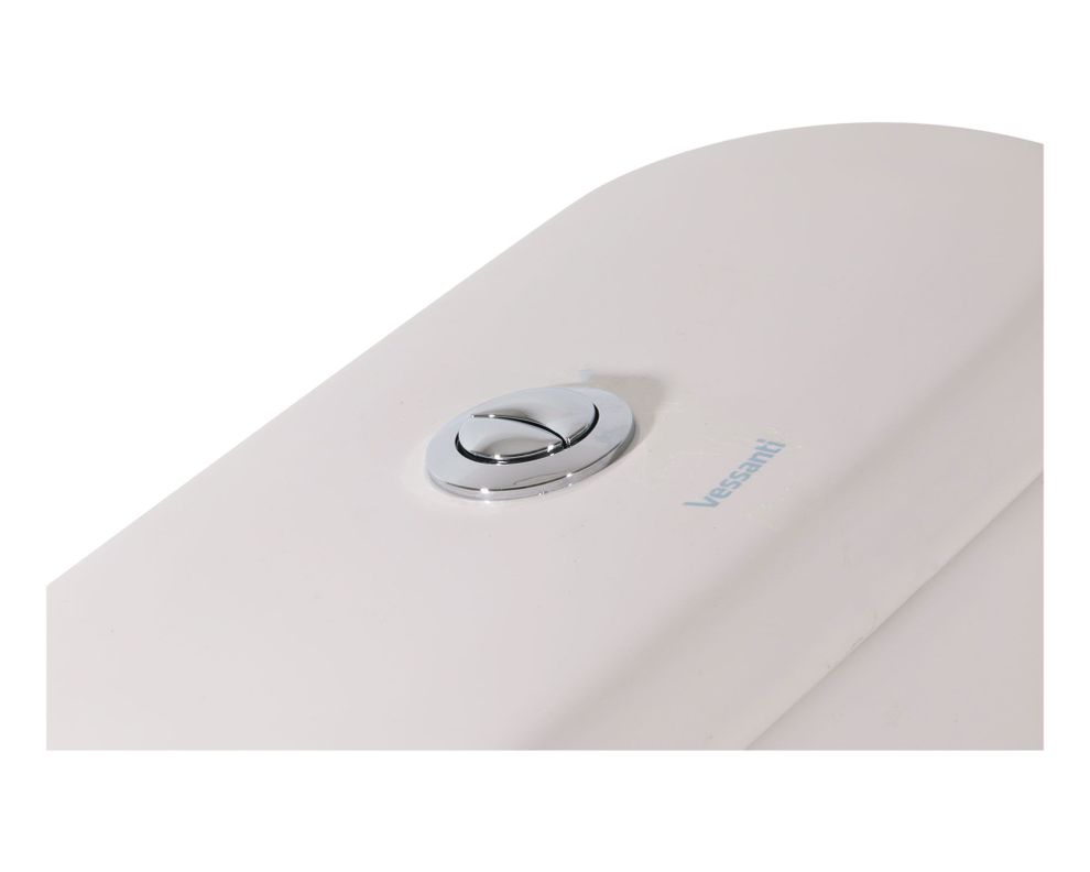 Two piece 20 cm asiento cierre suave Bali blanco-3