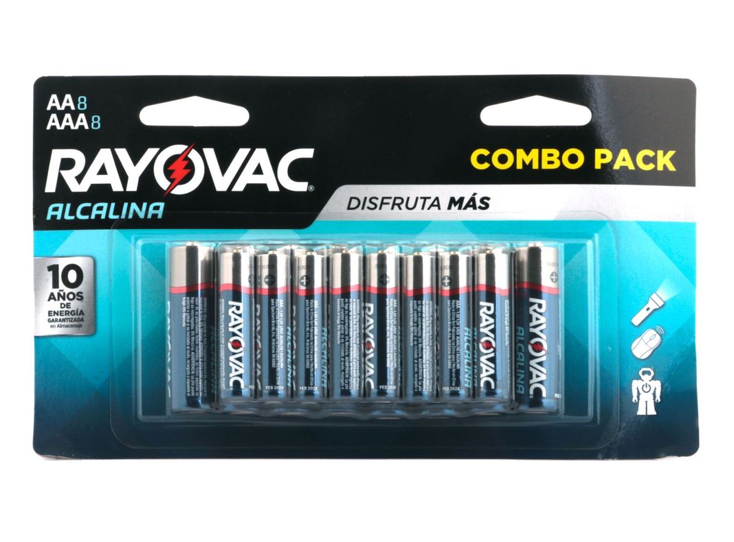 Pila alcalina 8AA + 8AAA Rayovac-0