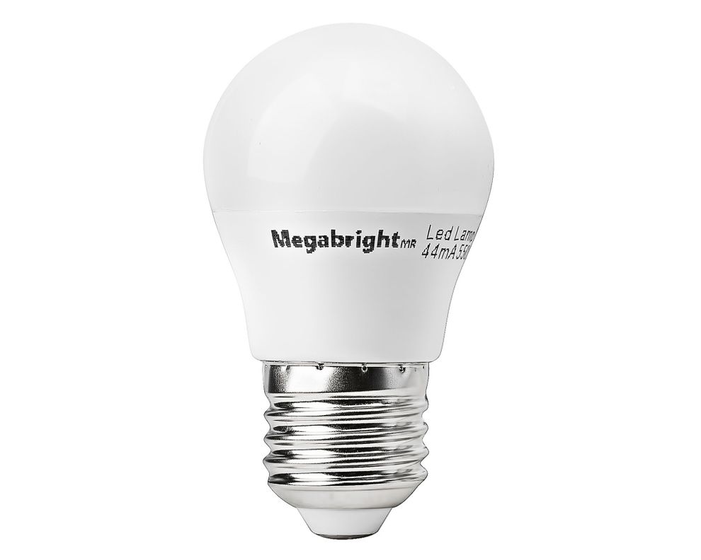 Ampolleta LED 5W E27 luz fría G45 Megabright-1