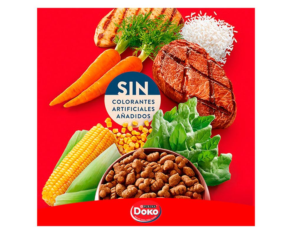 Alimento seco perro adulto Carne, Pollo, Cereales y Vegetales 18 kg-1