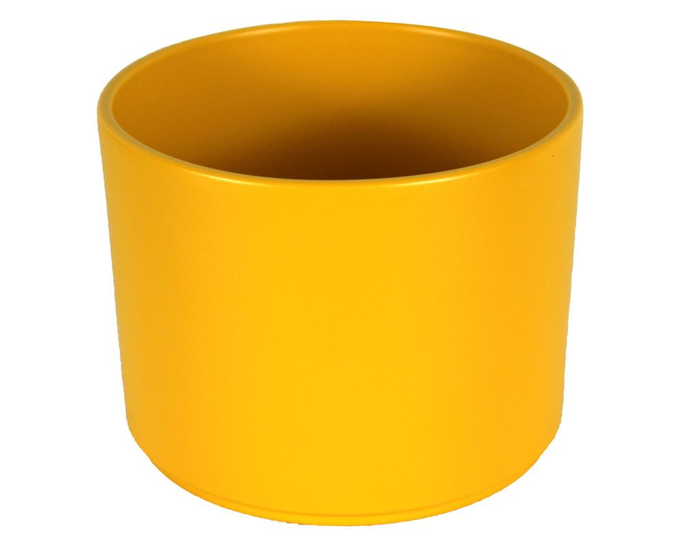 Macetero 11.5 cm Hanover mostaza Japi-0