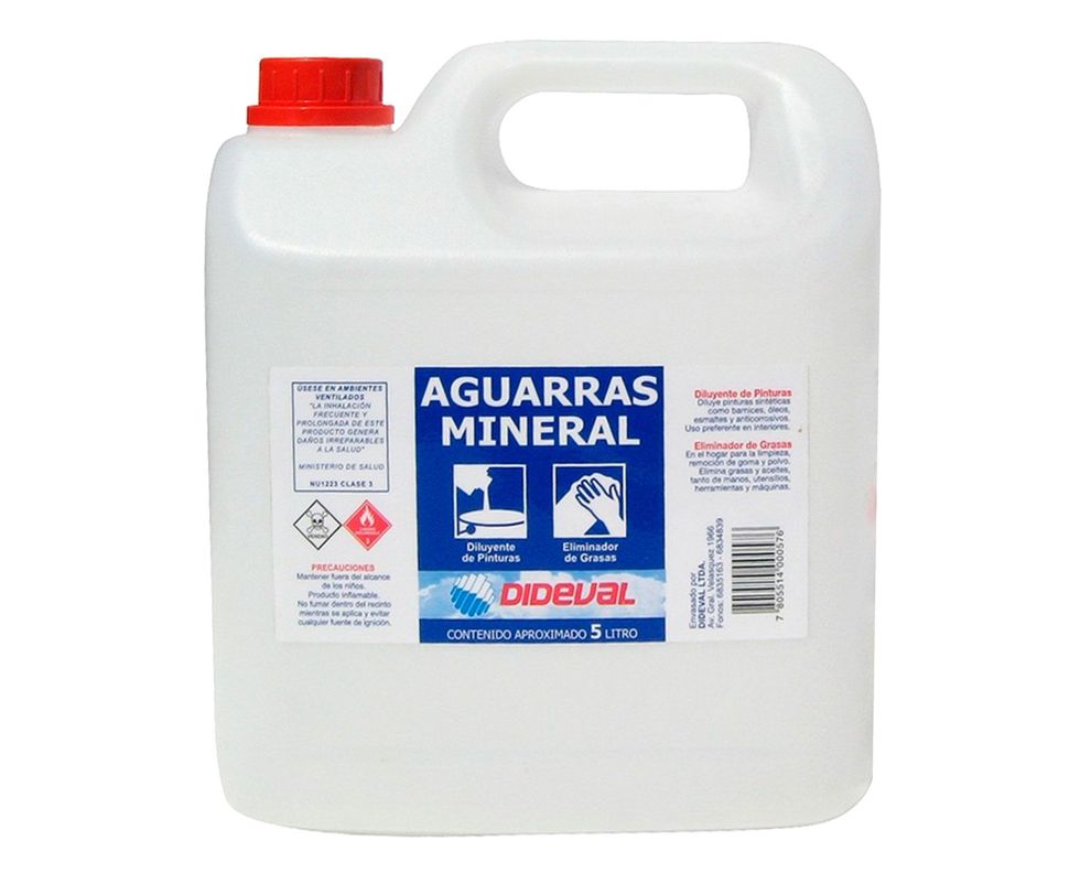 Aguarrás mineral 5 litros Dideval-0