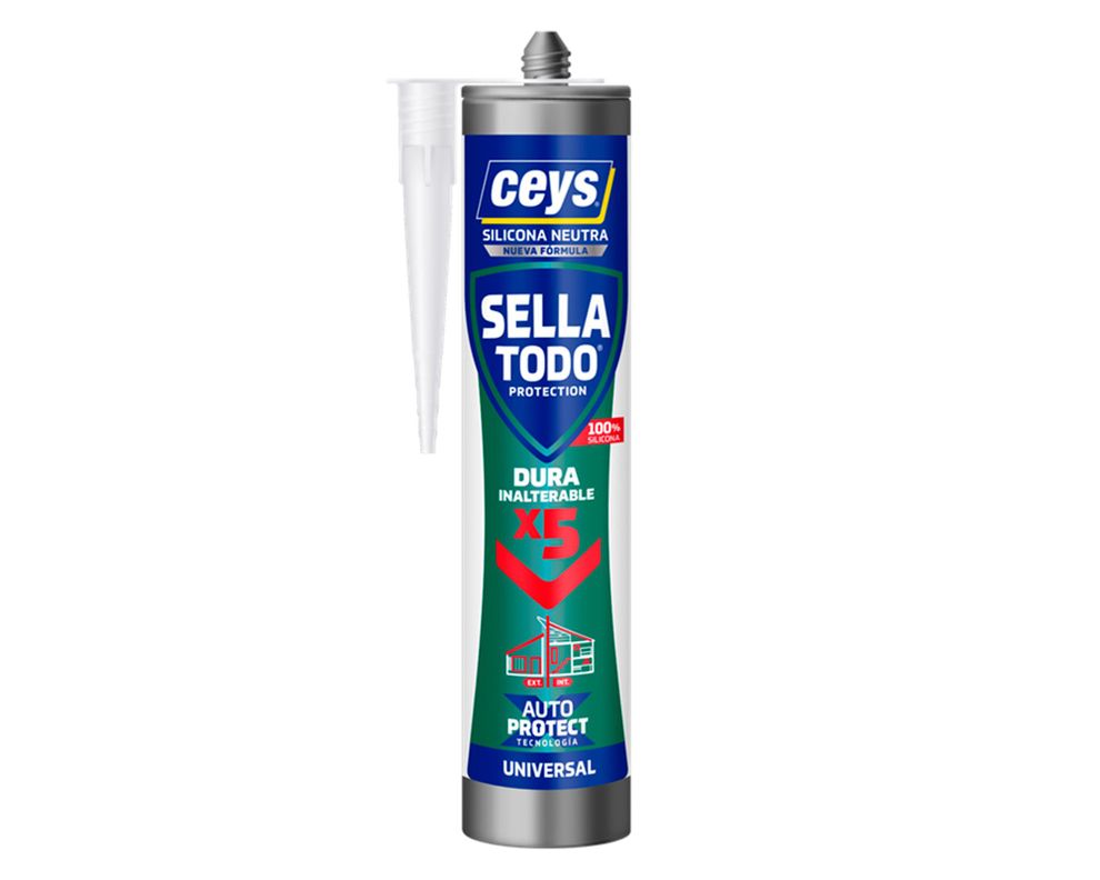 Silicona neutra Sella Todo 280 ml transparente-0