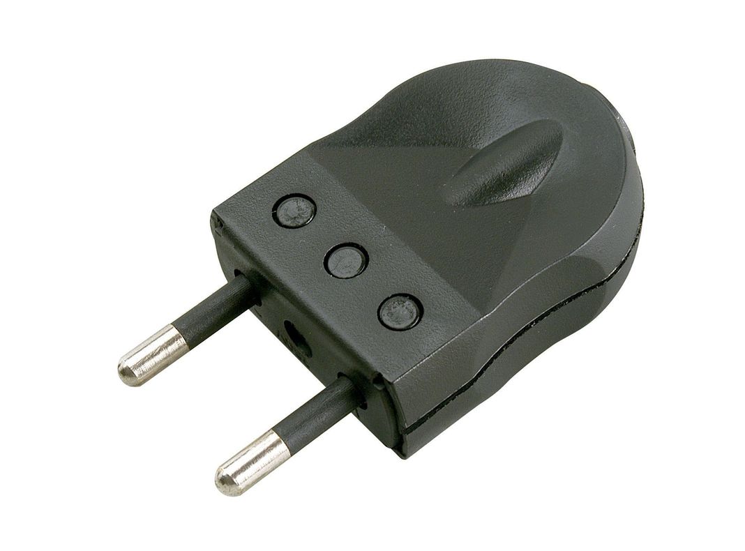 Enchufe macho convertible 2 patas 10 amp Rema-1