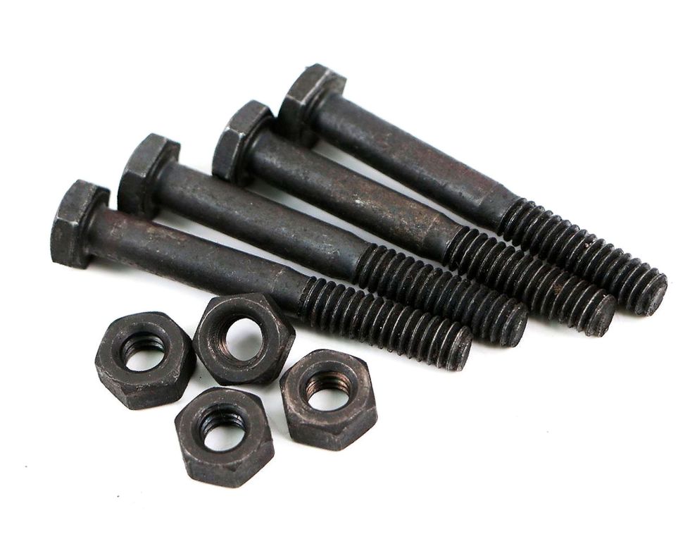 Perno hexagonal G2 nc 1/4x2 con tuerca b4 Imporper-0