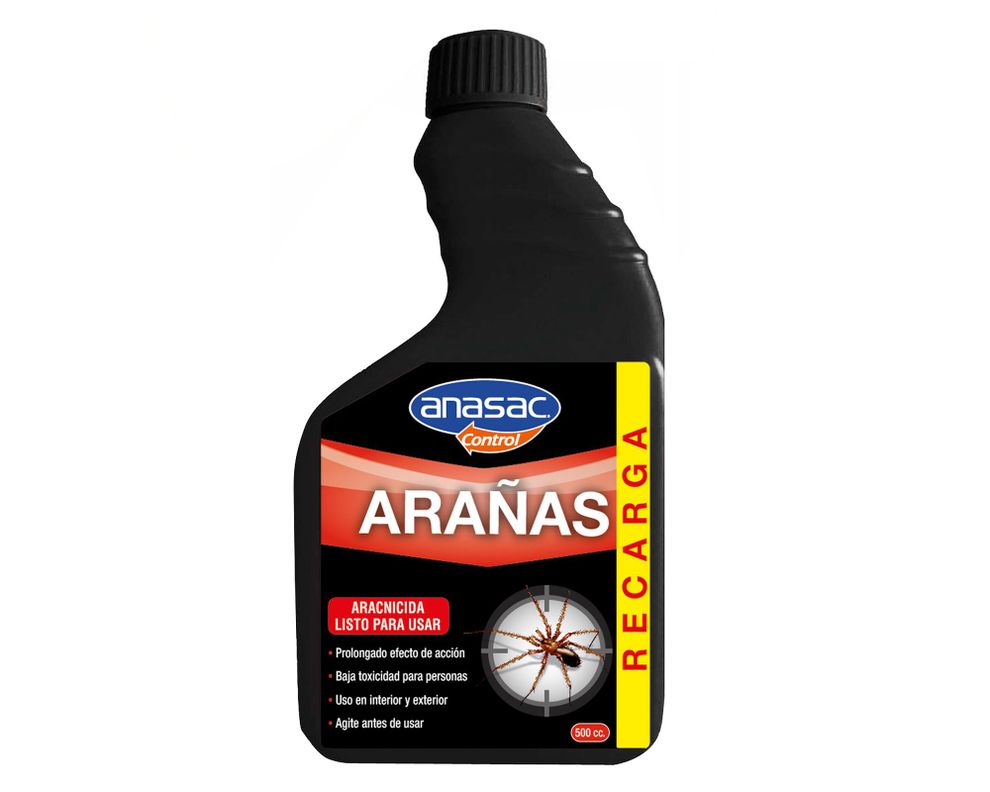 Recarga insecticida 500 cc arañas Anasac-0