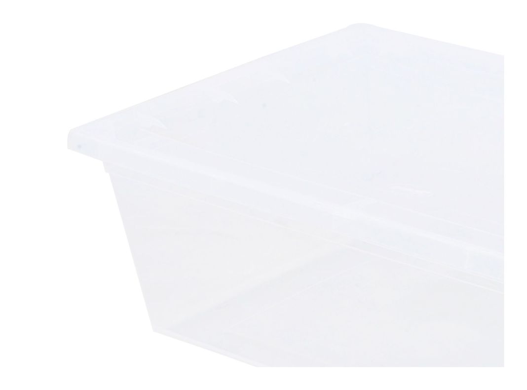 Caja organizadora 6 litros Mybox transparente Wenco-1