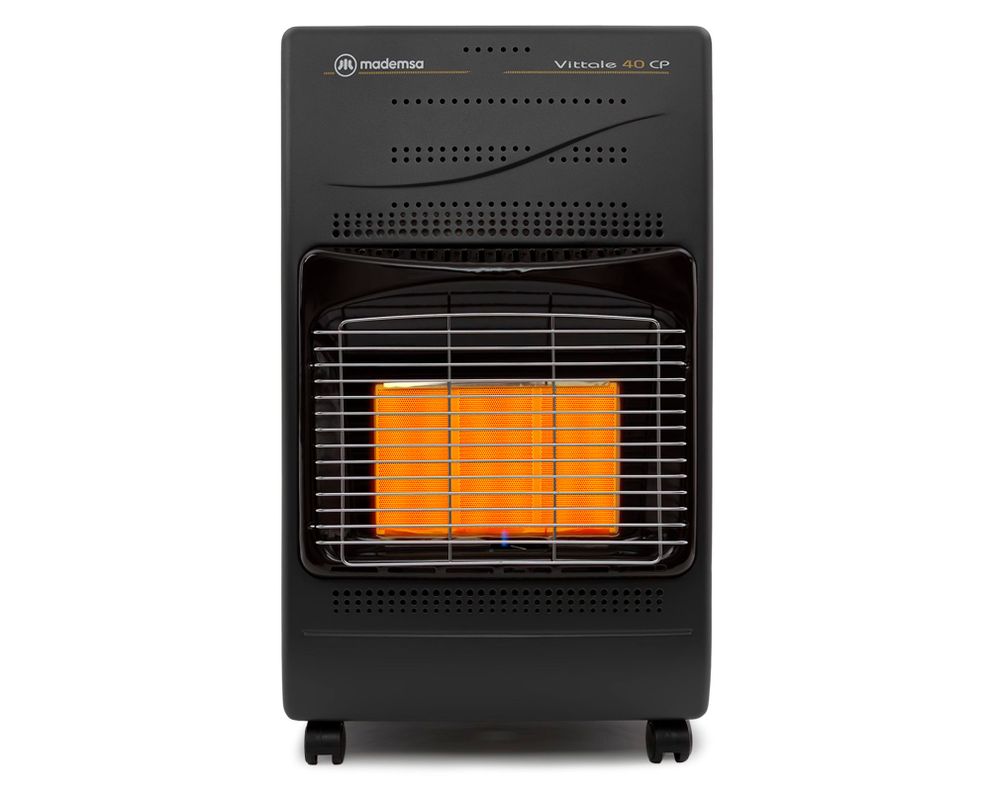 Estufa a gas 4000W Vittale 40 negro-0
