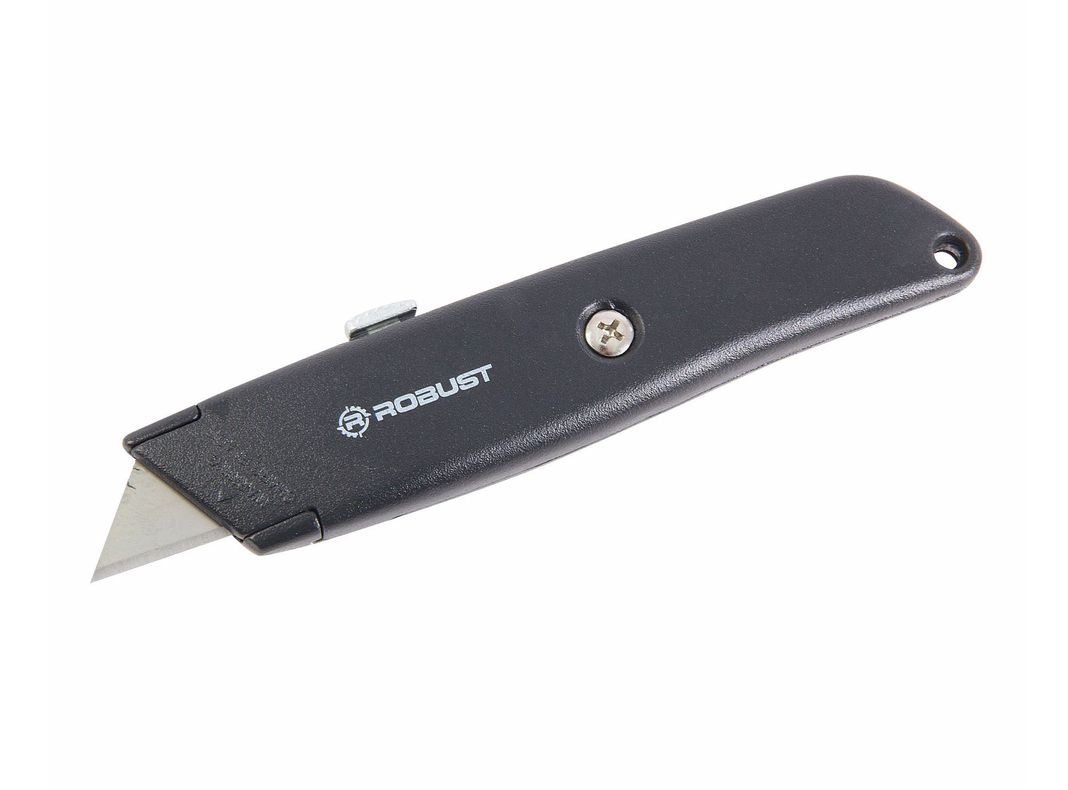 Cuchillo cartonero básico mango plástico Robust-0