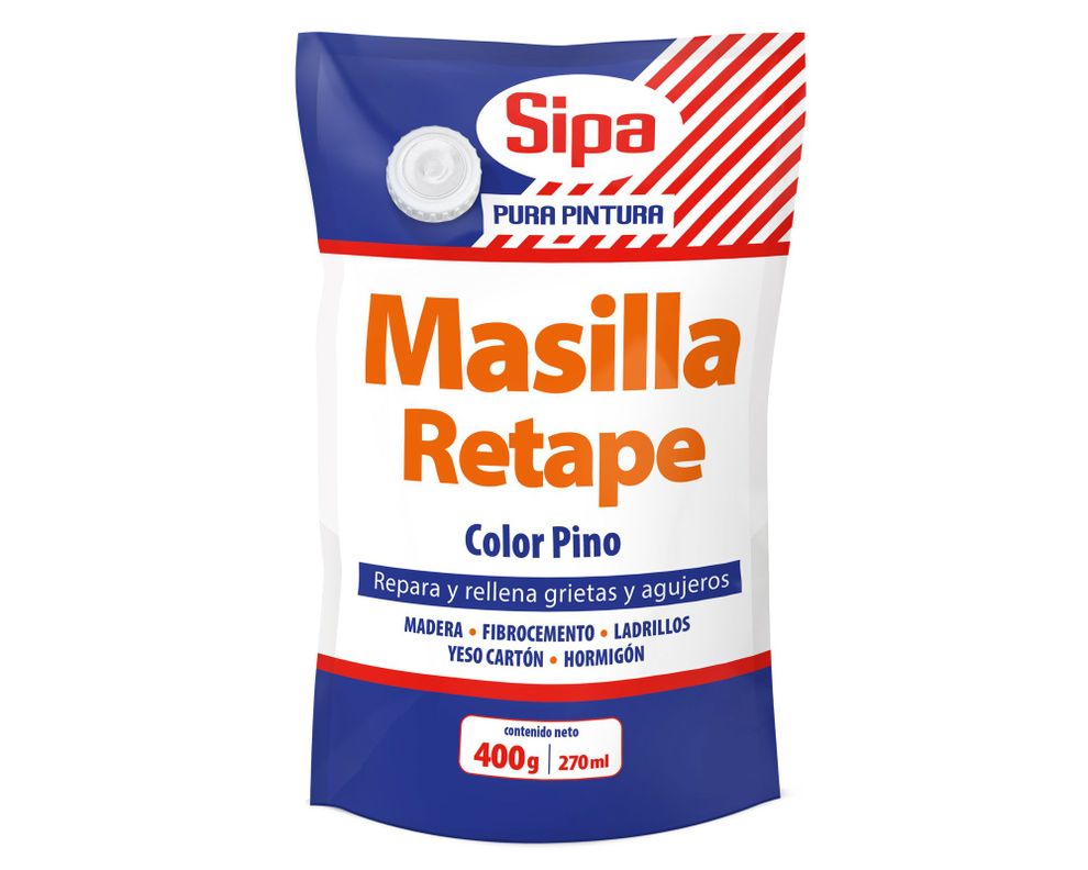 Masilla 400 gr Retape Pino-0