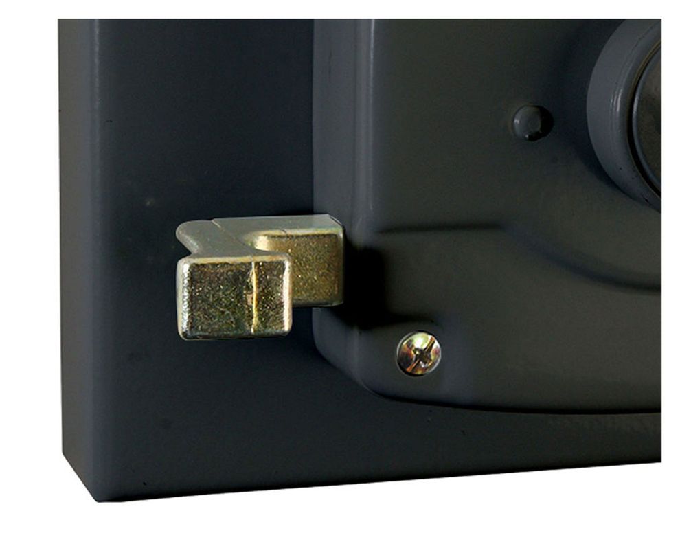 Cerradura sobreponer acceso principal/ reja AR01+30CA negro Arnik-2