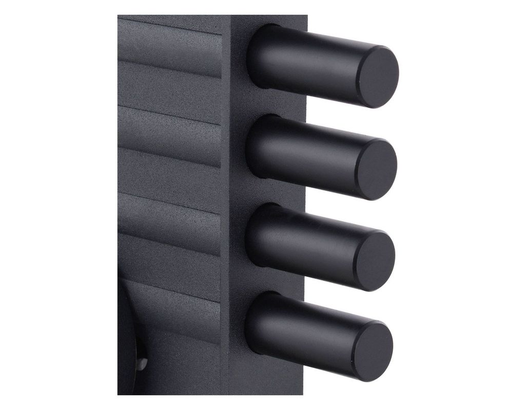 Cerrojo embutir 600 llave-llave negro Odis-2