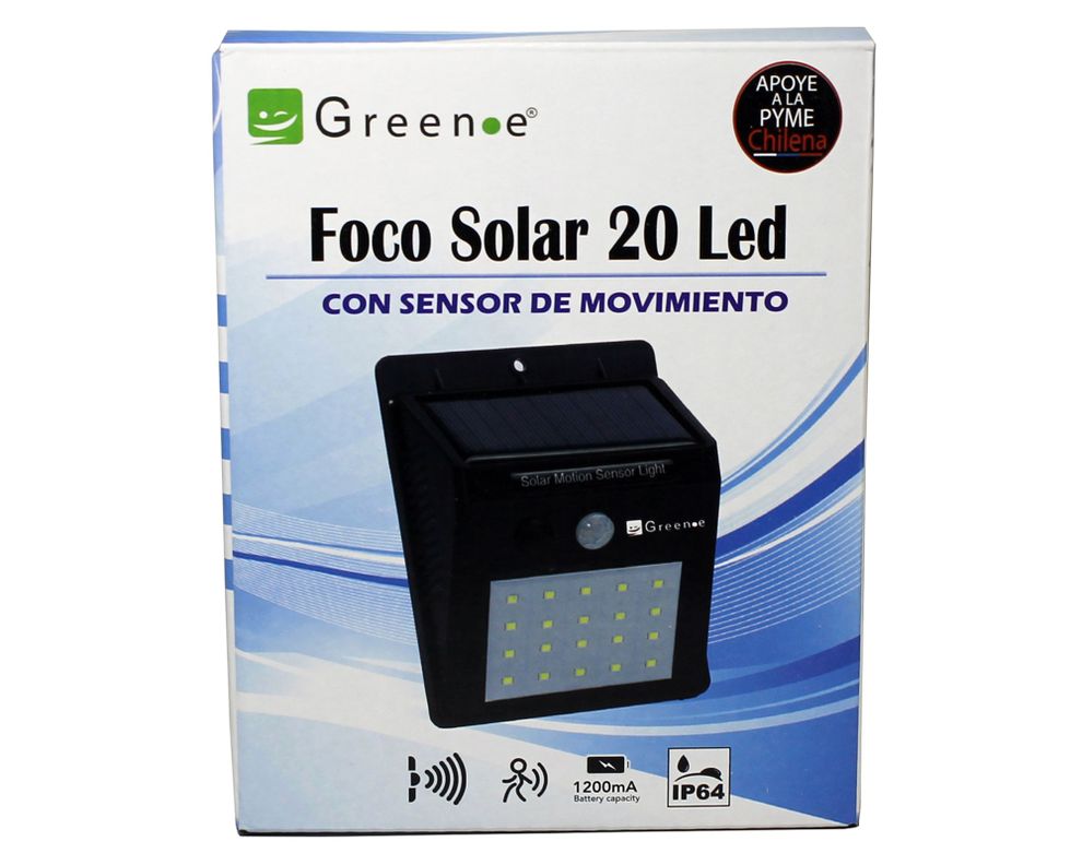 Foco solar LED 20W Green-e-2