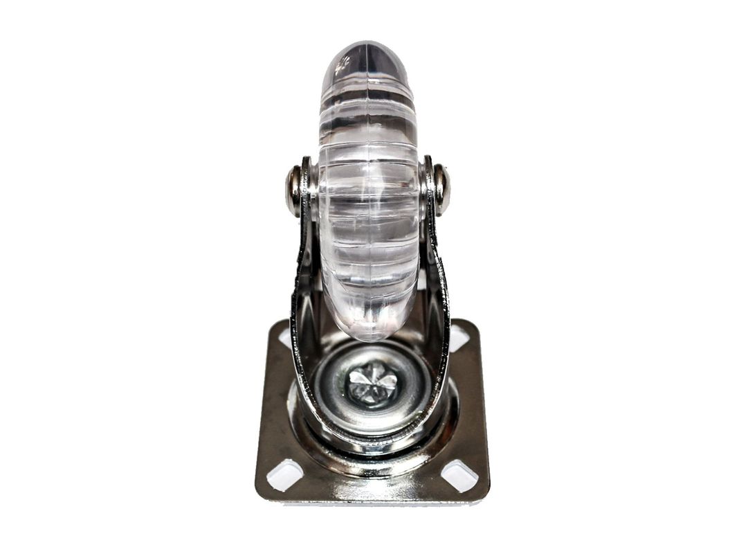 Rueda 75 mm placa transparente Gevemac-2