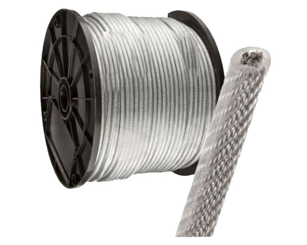 Cable 3/16'' x 1 m acero galvanizado Imporper-0