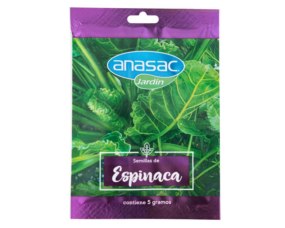 Semilla espinaca 5 gr Anasac-0