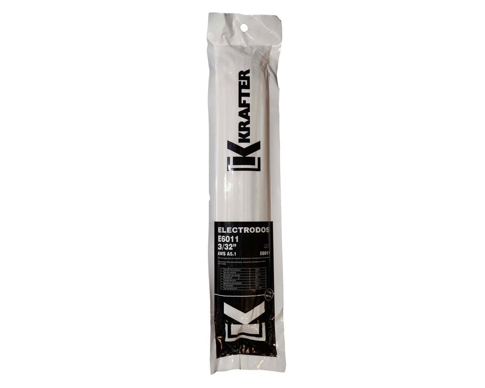 Electrodo 3/32'' 1 kg E6011 Krafter-0
