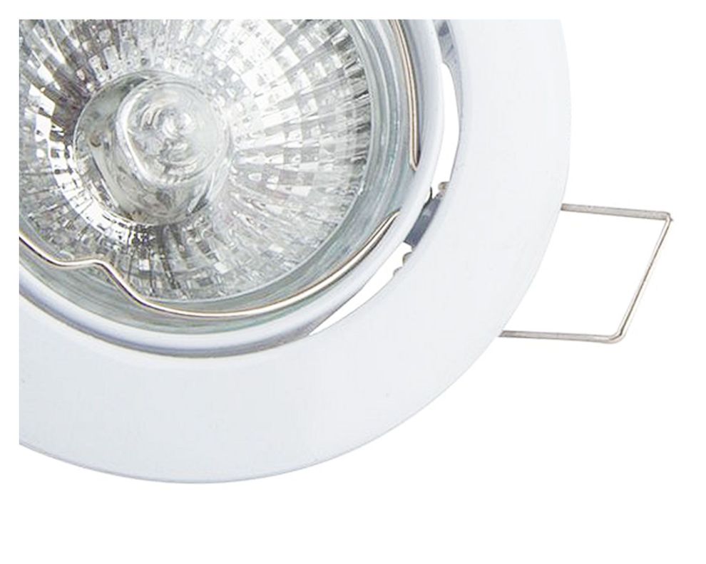Kit foco GU10 8.4 cm Basculante blanco 3 unidades ByP-3