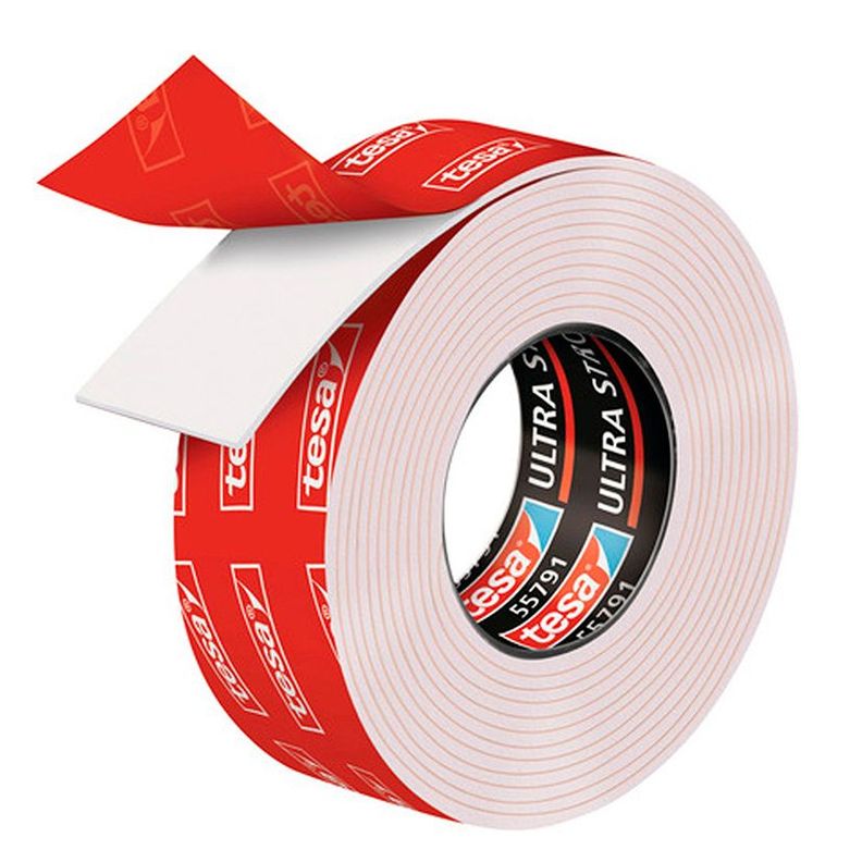 Cinta adhesiva 19 mm 1,5 m doble cara ultra fuerte Tesa-2