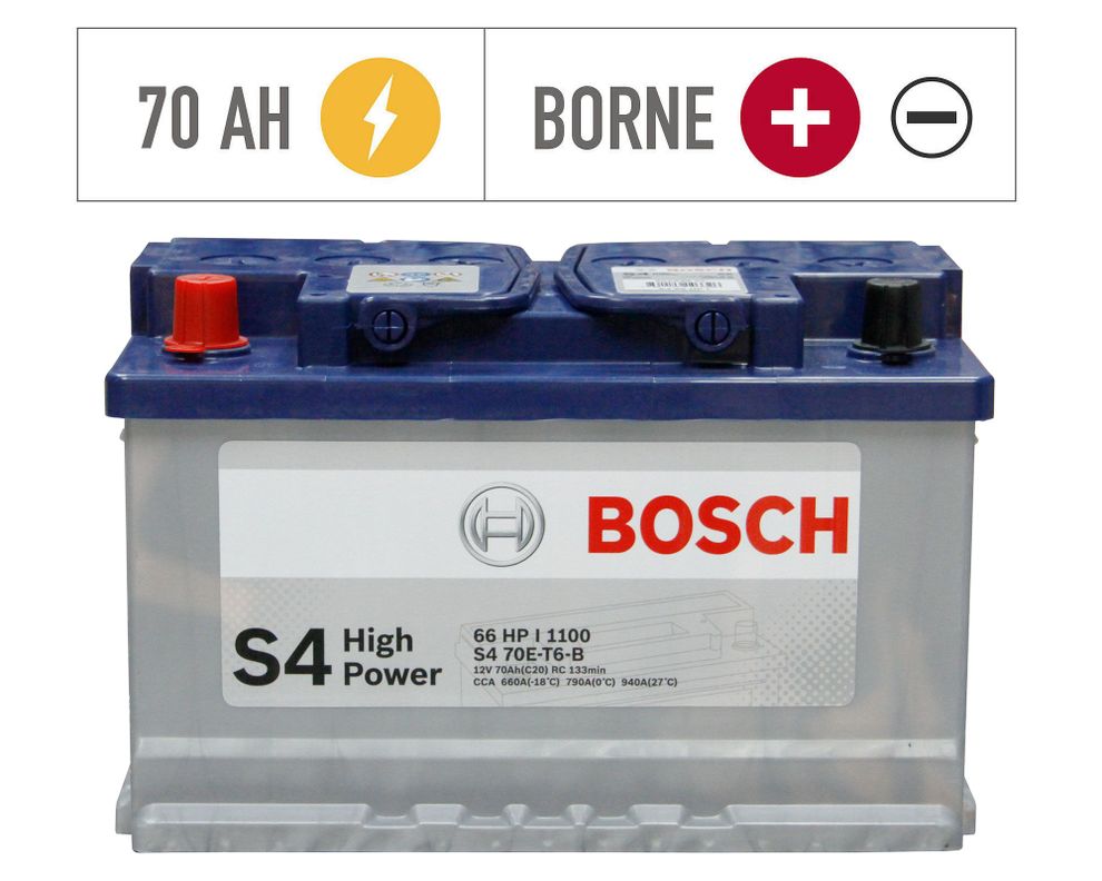 Batería 70AH 660CCA izquierdo S470E-T Bosch-0