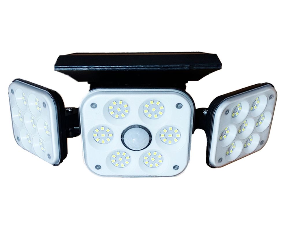 Foco solar triple 138 LED 1.8 W-0
