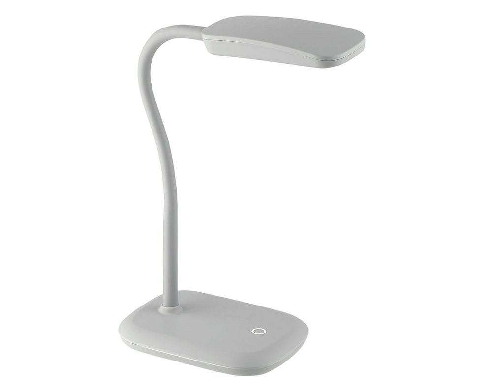 Lámpara escritorio LED Kozma gris Abitare-0