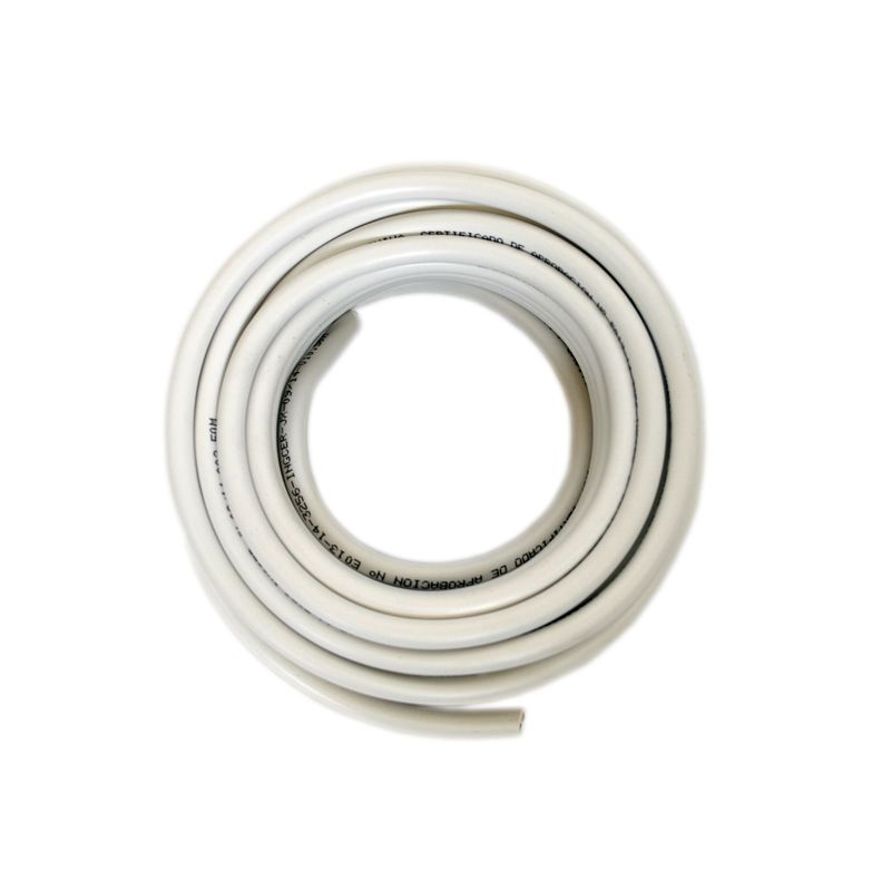 Rollo cordón  h05 vv-f. 3 x 0.75 mm2 blanco 10 mts. Electromex-0