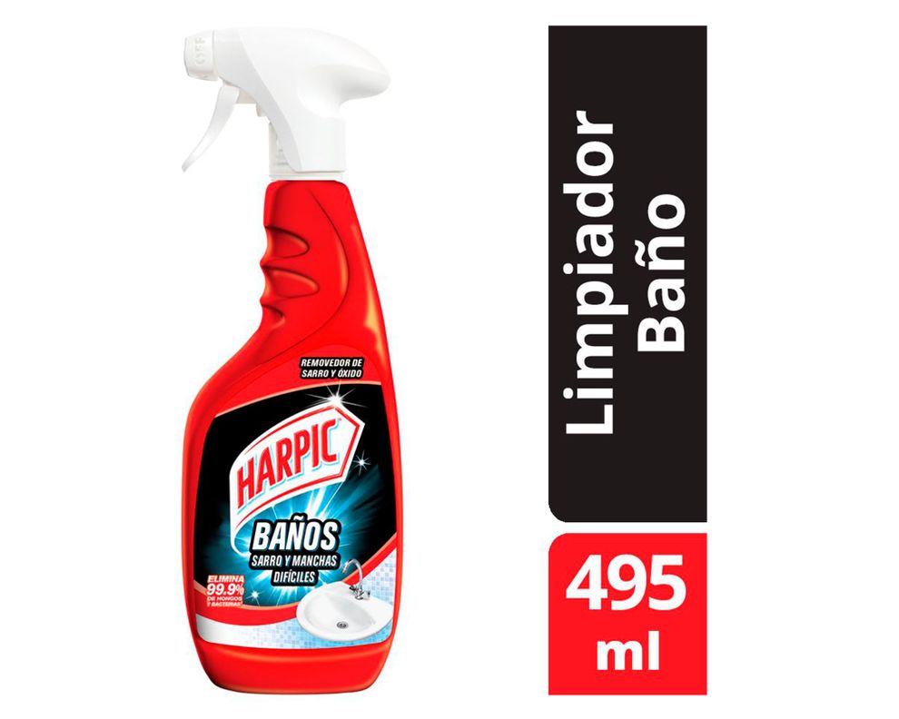 Limpiador baño Sarro y manchas difíciles 495 ml-0