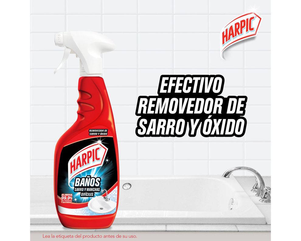 Limpiador baño Sarro y manchas difíciles 495 ml-1