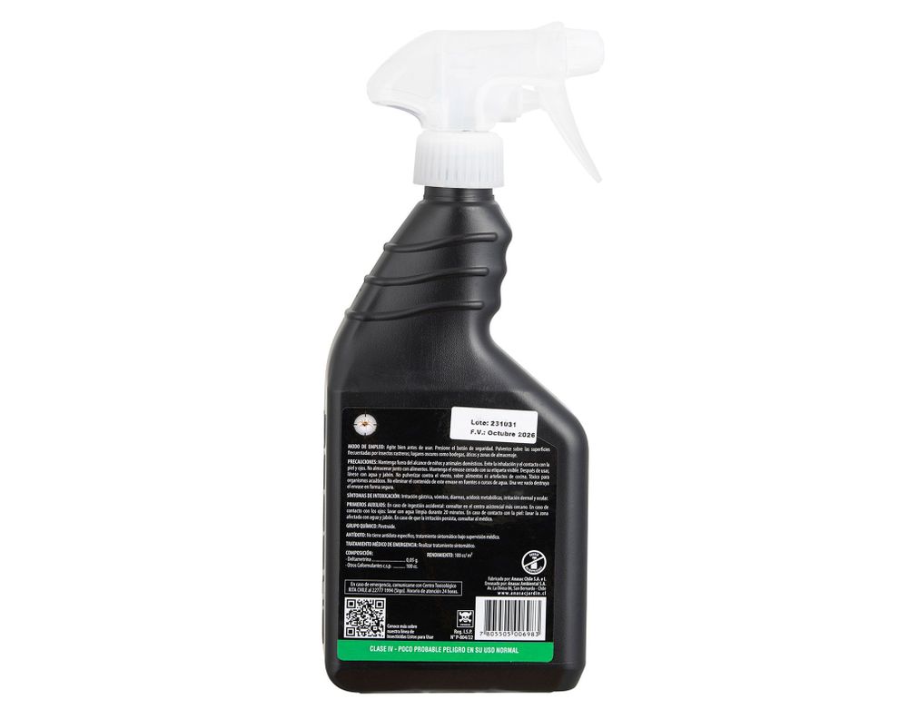 Insecticida Arañas listo para usar 500 cc Anasac-1