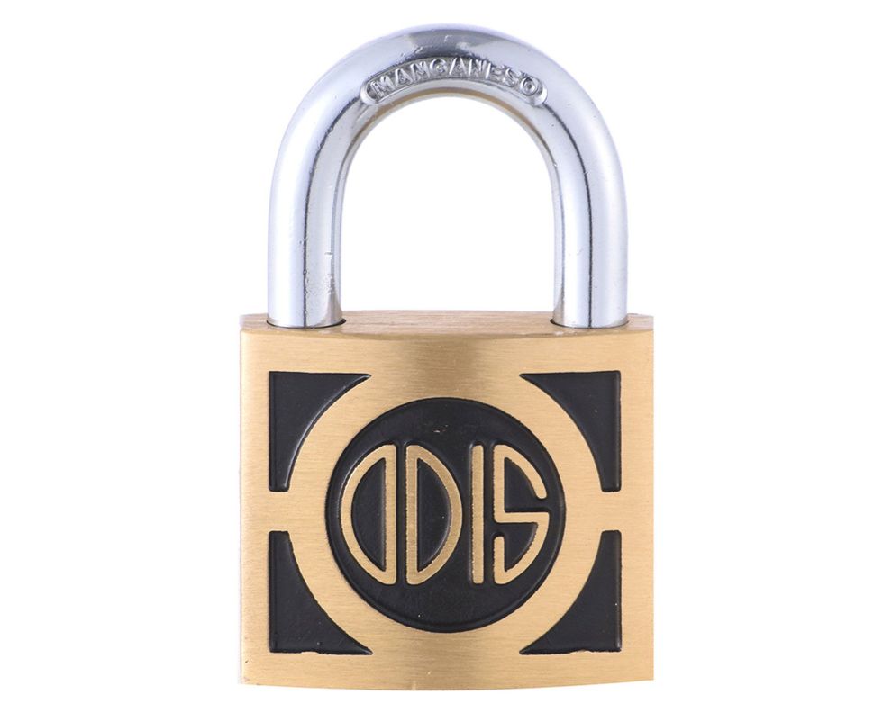 Pack 3 candados alta seguridad interior/exterior bronce 50mm S300 Odis-1
