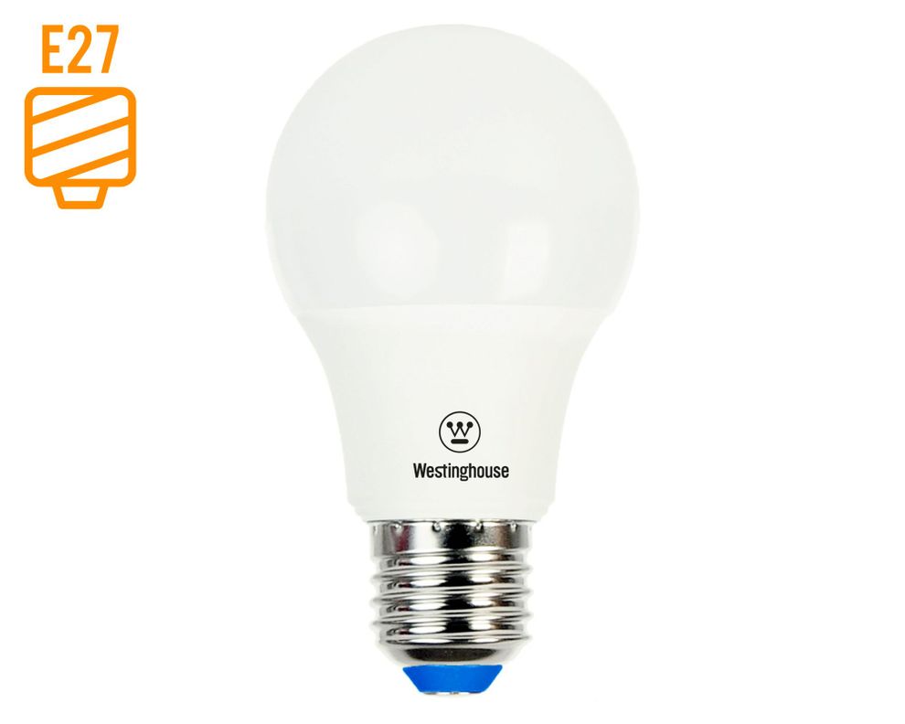 Ampolleta LED 9W E27 luz cálida Bola-0