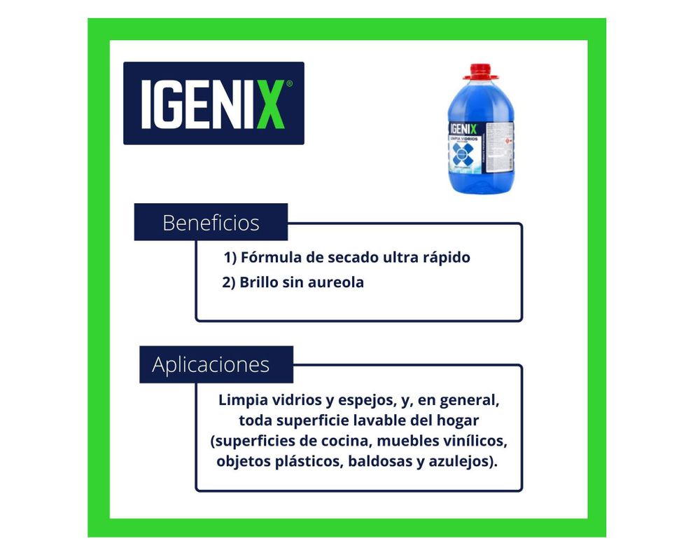 Limpiavidrios multiuso 5 litros Igenix-1